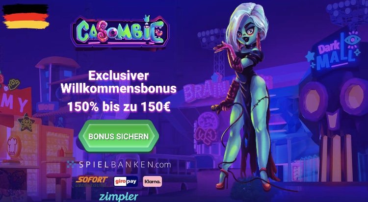 Casombie : Découvrez le Casino En Ligne avec Bonus et Code Promo - aperçu